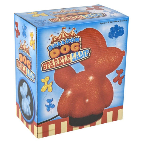 8.25" Sparkle Balloon Dog Lamp - LLB Toys