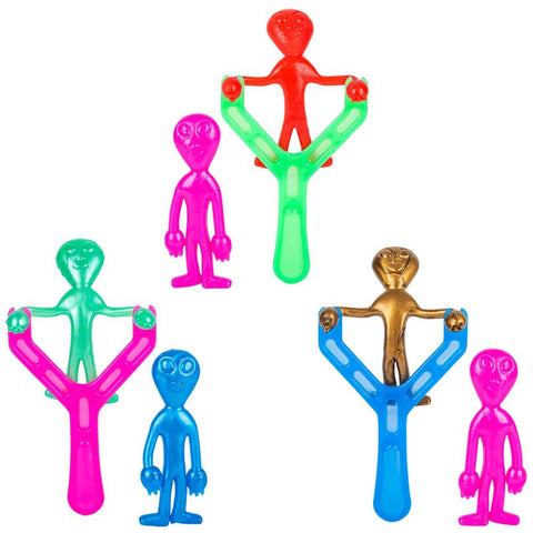 4" ALIEN SLINGSHOT LLB kids toys