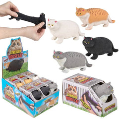 Stretchy House Cat 4" 12ct - LLB Toys