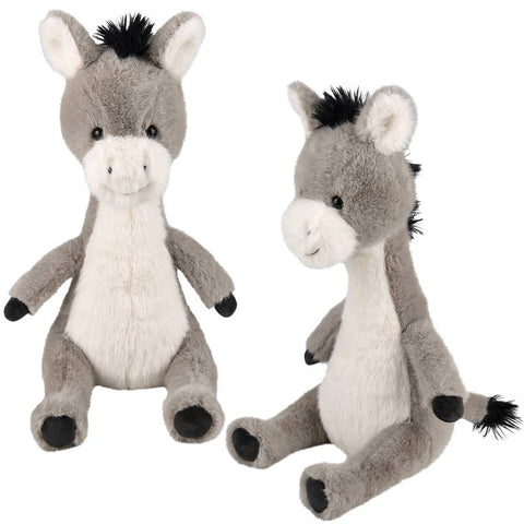 14" Stretch Pack Donkey Plush - LLB Toys