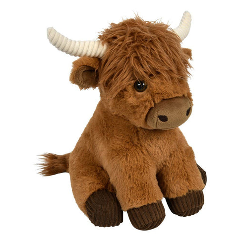 11.5" Highland Cow Plush - LLB Toys