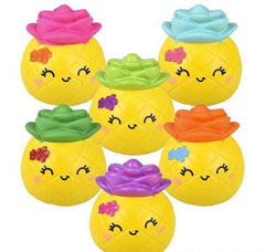 JUMBO SQUISH PINEAPPLE FLOWER MIX 10" LLB Squishy Toys
