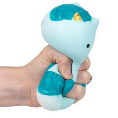 4" Squish And Stretch Unicorn 12ct- LLB Toys