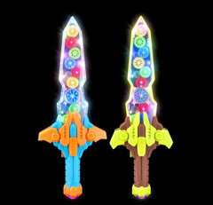 16" LIGHT-UP GEAR SWORD LLB Light-up Toys