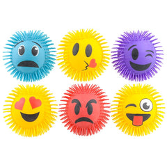 9" EMOTICON PUFFER BALL -  LLB kids toys