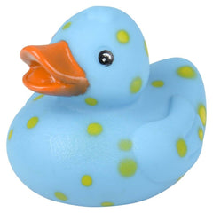 MULTICOLORED PATTERN RUBBER DUCKIES LLB Bath Toys