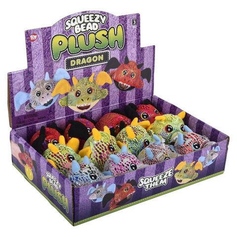 3" Dragon Squeezy Bead plush LLB Plush Toys