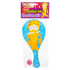 9" MONSTER PADDLE BALLS LLB kids toys
