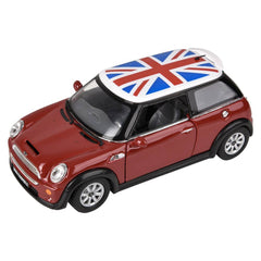 5" Diecast Pull Back Mini Cooper - LLB Toys
