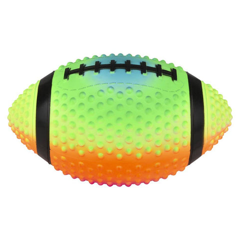 9" Rainbow Football