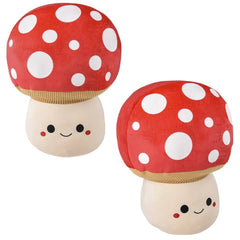 16" Mushroom Plush Pillow - LLB Toys