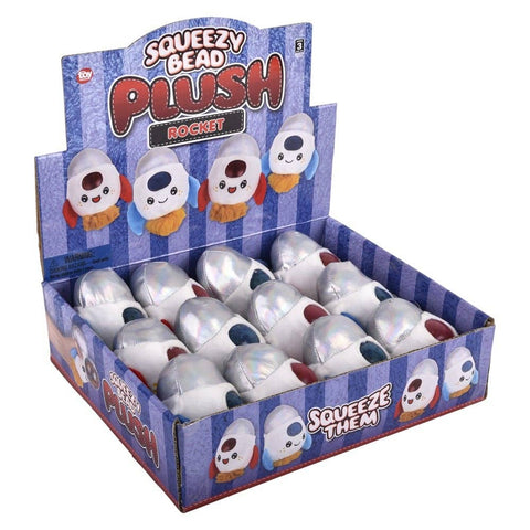 3" Space Rocket Squeezy Bead plush LLB Plush Toys