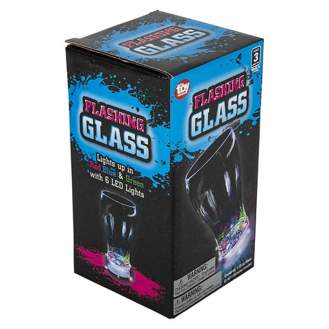 FLASHING GLASS 5.75" 10 OZ - LLB kids toys