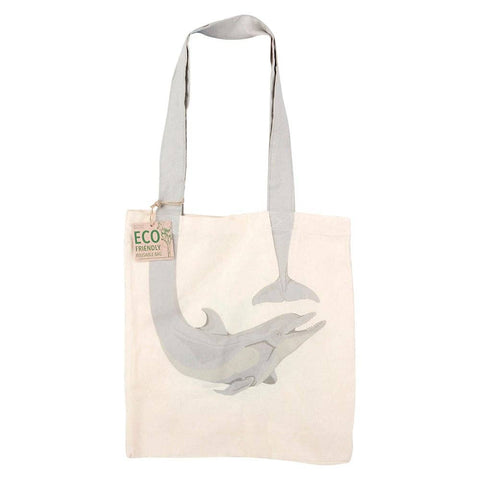 16" DOLPHIN TAIL ECO-FRIENDLY CANVAS BAG LLB kids toys