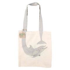 16" DOLPHIN TAIL ECO-FRIENDLY CANVAS BAG LLB kids toys