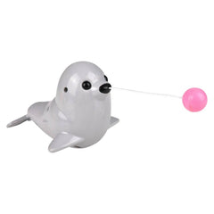 5.5" PULL-STRING SEAL PUP BATH TOY LLB kids toys