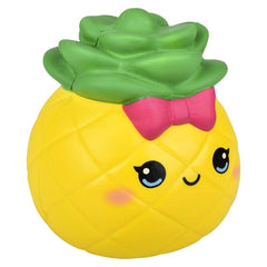 JUMBO SQUISH PINEAPPLE BOW MIX 10" LLB Squishy Toys