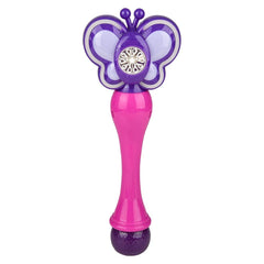14.5" Light-Up Neon Butterfly Bubble Wand - LLB Toys