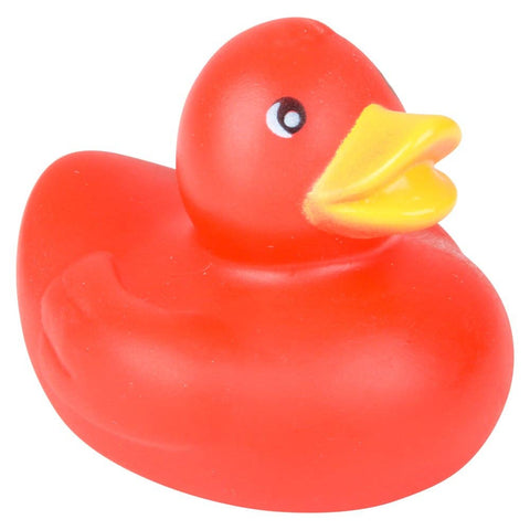 SOLID COLOR RUBBER DUCKIES LLB Bath Toys