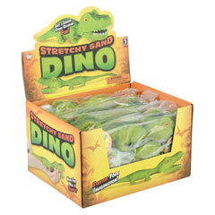 7.5" STRETCHY SAND DINOSAUR LLB kids toys