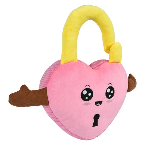 12.5" Padlock Heart Plush - LLB Toys