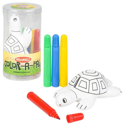 5" TURTLE COLOR-A-PAL LLB Plush Toys
