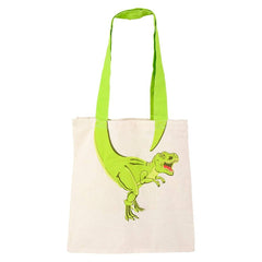 16" DINO TAIL ECO-FRIENDLY CANVAS BAG LLB kids Toys