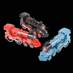 5.5" DIECAST PULL BACK TRAIN WITH LIGHTS/SOUND LLB kids toys