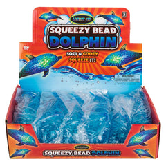 7.5" LIGHT-UP SQUEEZY BEAD DOLPHIN LLB Light-up Toys