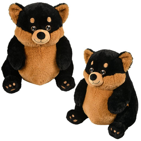 13" Tubby Tots Rottweiler Plush - LLB Toys