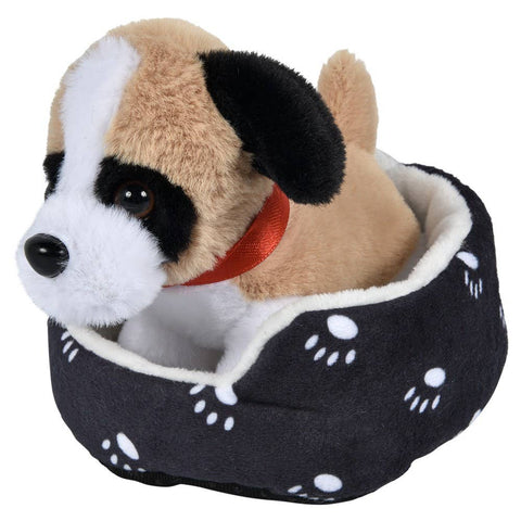 8" Dog In Bed - LLB Toys