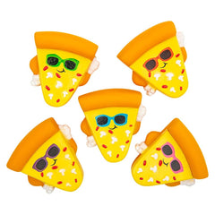 2" RUBBER PIZZA ASSORTMENT LLB kids toys