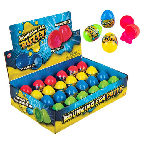 2.33" BOUNCING PUTTY EGG LLB Slime & Putty