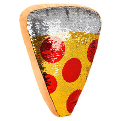16" plush FLIP SEQUIN PIZZA PILLOW LLB Plush Toys