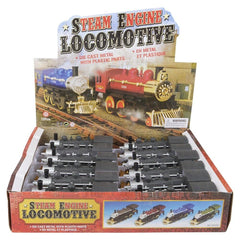 6.5" DIE-CAST PULL BACK LOCOMOTIVE LLB Car Toys