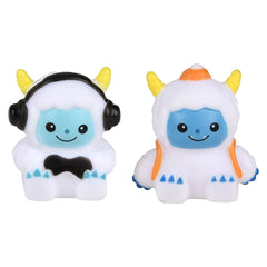 2" Rubber Yeti Characters- LLB Toys