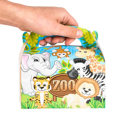 6.25" ZOO ANIMAL TREAT BOXES LLB kids toys