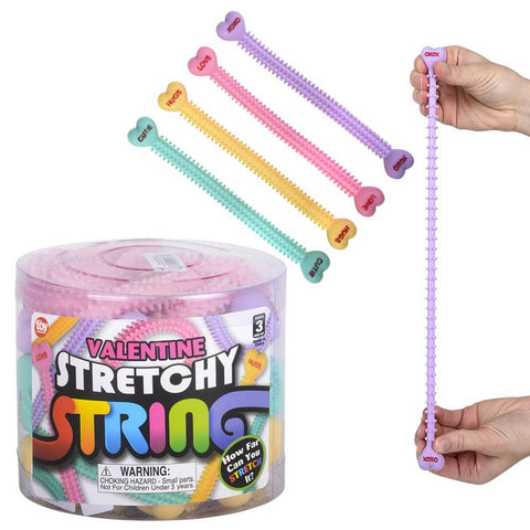8" Valentine's Stretchy String LLB Fidget Toys