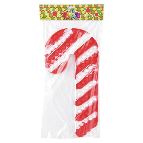 CANDY CANE MEGA BUBBLE POPPER 17" LLB kids toys Christmas