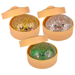 3.5" Sparkle Star Squeezy Jelly Dumplings - LLB Toys