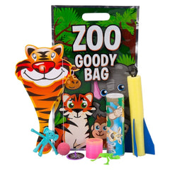 Zoo Goody Bag 6 Toys (48bags/case) LLB Party Supply
