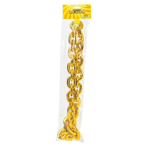 38" LIGHT-UP BIG CHAIN GOLD NECKLACE LLB Light-up Toys