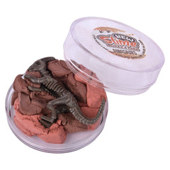 2.7" Dinosaur Fossil Play Clay Slime 24ct - LLB Toys