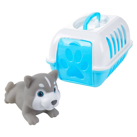 8" MINI PET CARRIER W/HUSKY LLB kids toys