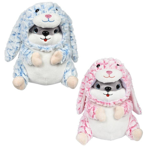 10" Bunny Costume Hamster Plush Assortment - LLB Toys