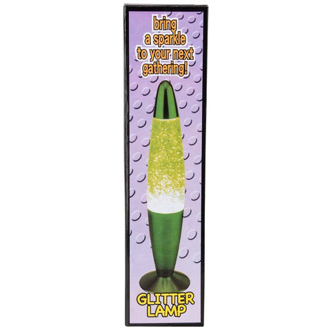 13" METALLIC BLUE GLITTER LAMP LLB kids toys