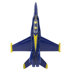9" DIE-CAST PULL BACK F-18 BLUE ANGEL LLB Car Toys