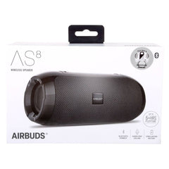 Gentek Black Earbuds As8 Wireless Speaker - LLB Toys