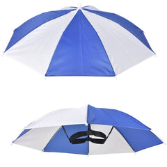 Blue And White Umbrella Hat 20"- LLB Toys
