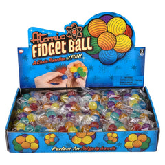 2.25" Atomic Fidget Ball 24ct - LLB Toys